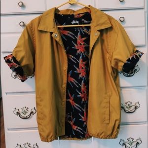 Stussy Mustard Vest Jacket